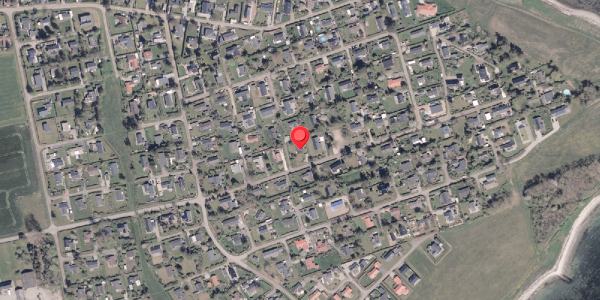 Oversvømmelsesrisiko fra vandløb på Næsvej 58, 8300 Odder