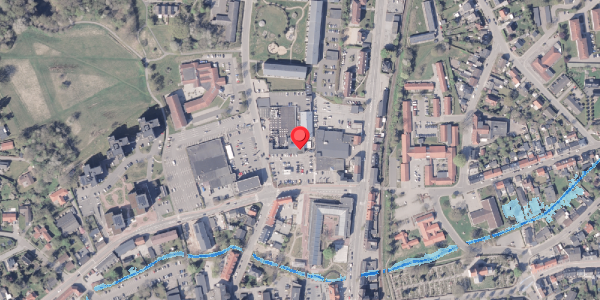 Oversvømmelsesrisiko fra vandløb på Nørregade 6, 8300 Odder