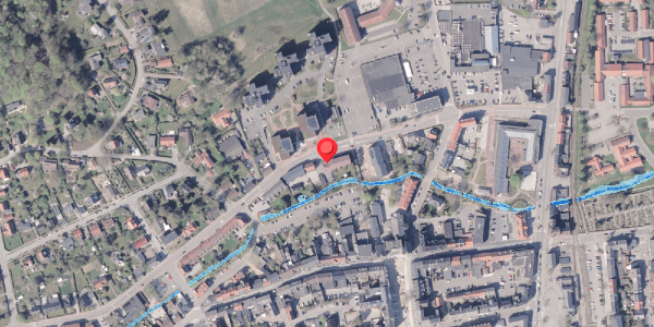 Oversvømmelsesrisiko fra vandløb på Nørregade 21, 2. tv, 8300 Odder