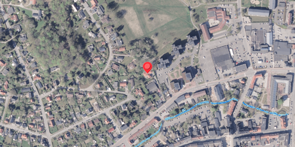 Oversvømmelsesrisiko fra vandløb på Nørregade 22A, 8300 Odder