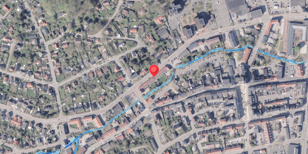 Oversvømmelsesrisiko fra vandløb på Nørregade 41A, 8300 Odder