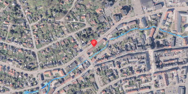 Oversvømmelsesrisiko fra vandløb på Nørregade 43A, . , 8300 Odder
