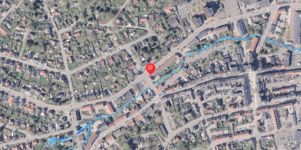 Oversvømmelsesrisiko fra vandløb på Nørregade 49A, 8300 Odder