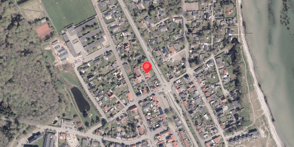 Oversvømmelsesrisiko fra vandløb på Nørreled 16B, 8300 Odder