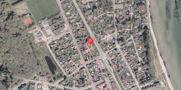Oversvømmelsesrisiko fra vandløb på Nørreled 16C, . , 8300 Odder