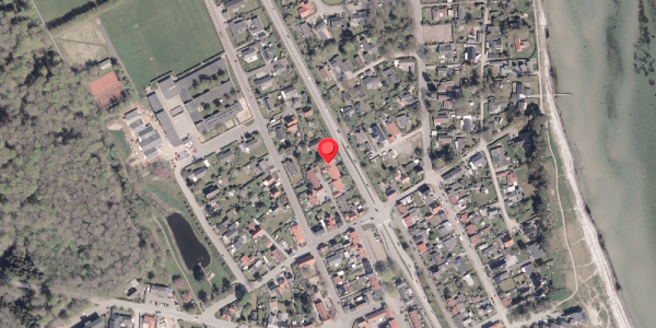 Oversvømmelsesrisiko fra vandløb på Nørreled 16D, 8300 Odder