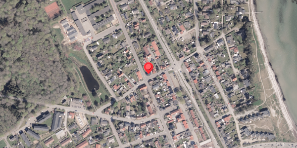 Oversvømmelsesrisiko fra vandløb på Nørreled 22, 8300 Odder