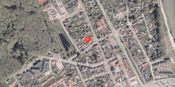Oversvømmelsesrisiko fra vandløb på Nørreled 32C, 8300 Odder