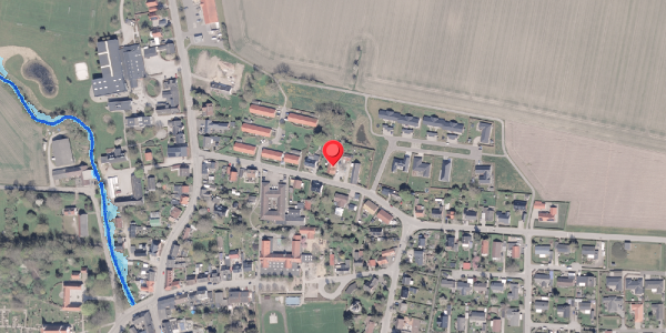 Oversvømmelsesrisiko fra vandløb på Otto Møllersgade 9, 8300 Odder