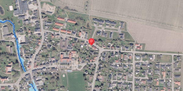 Oversvømmelsesrisiko fra vandløb på Otto Møllersgade 16, 8300 Odder