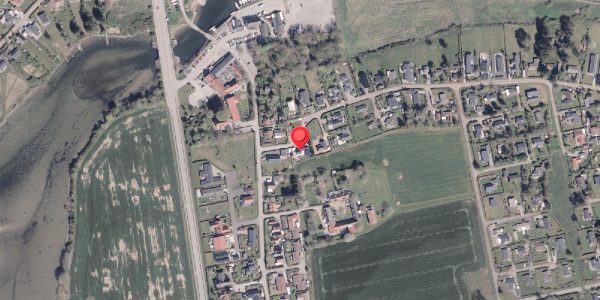 Oversvømmelsesrisiko fra vandløb på P.Baatrupsvej 4, . , 8300 Odder