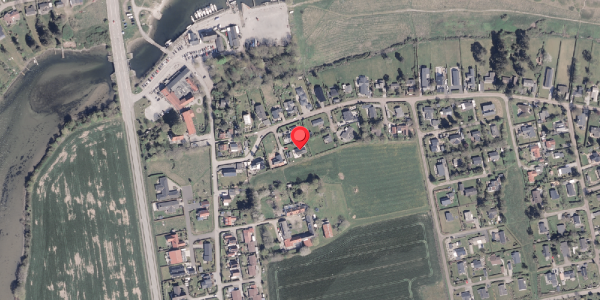 Oversvømmelsesrisiko fra vandløb på P.Baatrupsvej 8, . , 8300 Odder