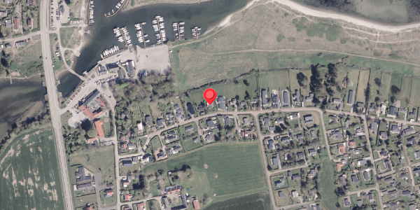 Oversvømmelsesrisiko fra vandløb på P.Baatrupsvej 15, 8300 Odder
