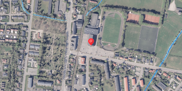 Oversvømmelsesrisiko fra vandløb på Parkvej 5, 8300 Odder