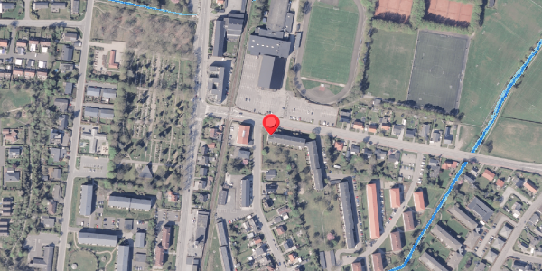 Oversvømmelsesrisiko fra vandløb på Parkvej 6, 2. th, 8300 Odder