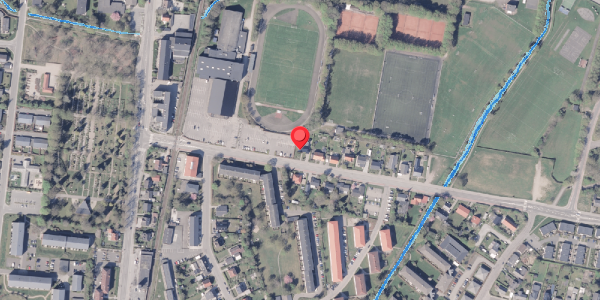 Oversvømmelsesrisiko fra vandløb på Parkvej 13, 8300 Odder