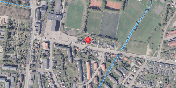 Oversvømmelsesrisiko fra vandløb på Parkvej 17, 8300 Odder
