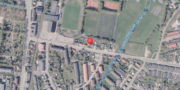 Oversvømmelsesrisiko fra vandløb på Parkvej 19, 8300 Odder