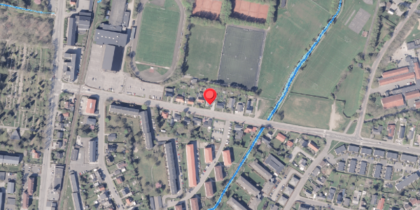 Oversvømmelsesrisiko fra vandløb på Parkvej 21, 8300 Odder