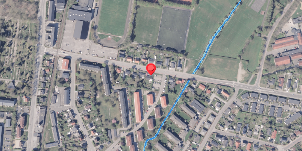 Oversvømmelsesrisiko fra vandløb på Parkvej 22, 8300 Odder