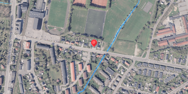 Oversvømmelsesrisiko fra vandløb på Parkvej 27, 8300 Odder