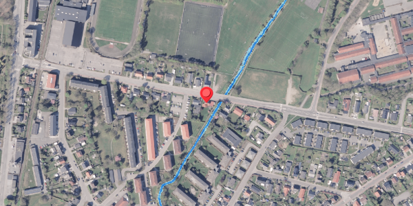 Oversvømmelsesrisiko fra vandløb på Parkvej 30, 8300 Odder