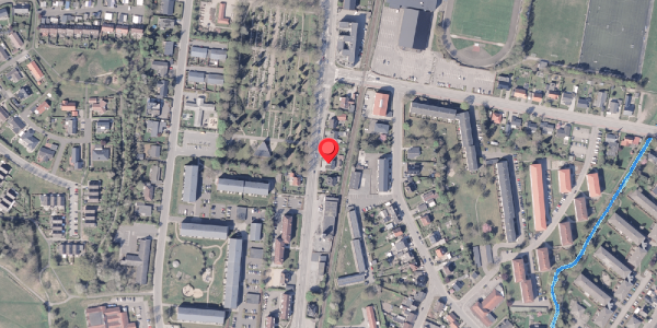 Oversvømmelsesrisiko fra vandløb på Rådhusgade 44, . , 8300 Odder