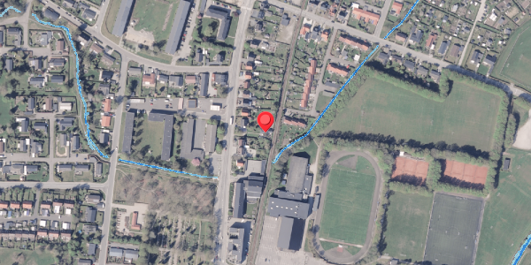 Oversvømmelsesrisiko fra vandløb på Rådhusgade 66, 8300 Odder