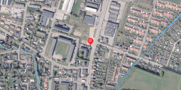 Oversvømmelsesrisiko fra vandløb på Rådhusgade 79, 8300 Odder