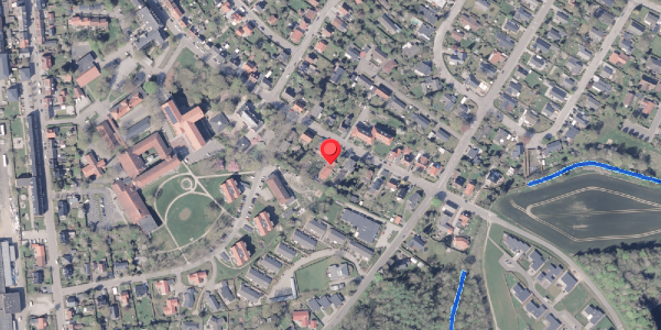 Oversvømmelsesrisiko fra vandløb på Randlevvej 10A, 8300 Odder
