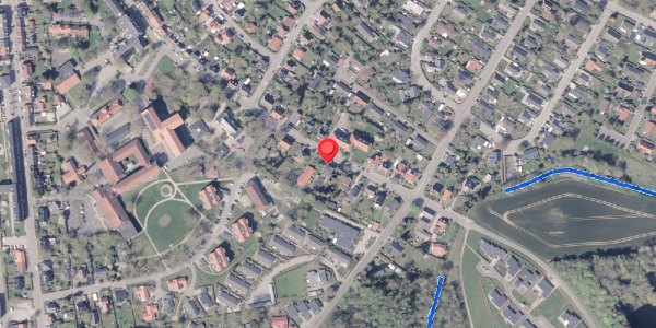 Oversvømmelsesrisiko fra vandløb på Randlevvej 12, 8300 Odder