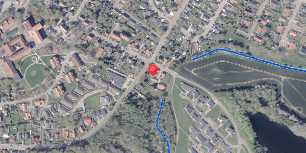Oversvømmelsesrisiko fra vandløb på Randlevvej 24A, 8300 Odder
