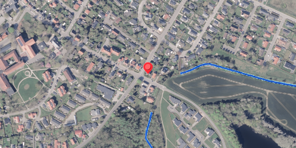 Oversvømmelsesrisiko fra vandløb på Randlevvej 63, 8300 Odder