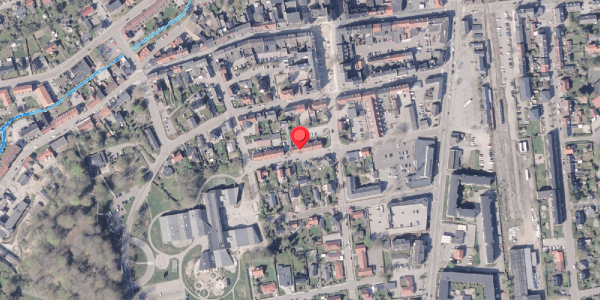 Oversvømmelsesrisiko fra vandløb på Rathlousgade 22, . , 8300 Odder