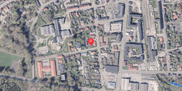 Oversvømmelsesrisiko fra vandløb på Rodstensgade 4, 8300 Odder