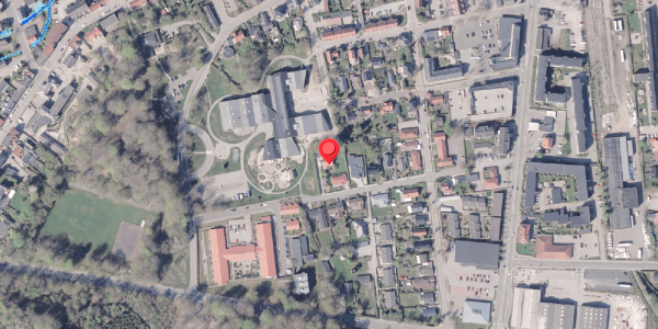 Oversvømmelsesrisiko fra vandløb på Rodstensgade 14, 8300 Odder