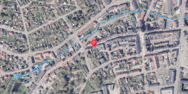 Oversvømmelsesrisiko fra vandløb på Rosensgade 49, 1. , 8300 Odder