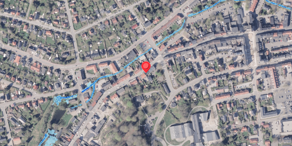 Oversvømmelsesrisiko fra vandløb på Rosensgade 63D, 8300 Odder