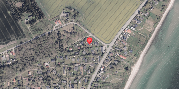 Oversvømmelsesrisiko fra vandløb på Rude Havvej 186, . , 8300 Odder