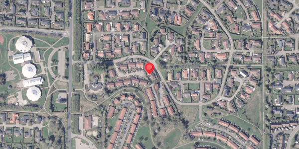 Oversvømmelsesrisiko fra vandløb på Saloparken 36, 8300 Odder