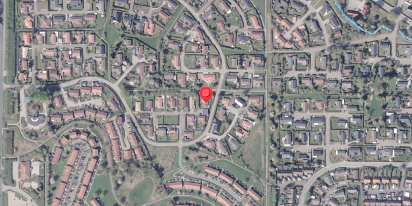 Oversvømmelsesrisiko fra vandløb på Saloparken 77, 8300 Odder