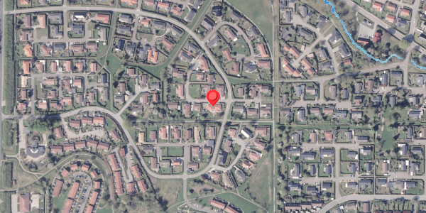 Oversvømmelsesrisiko fra vandløb på Saloparken 201, 8300 Odder
