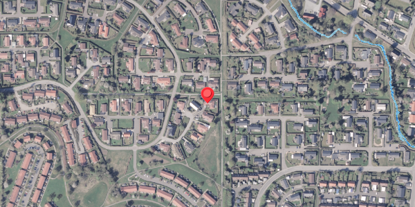 Oversvømmelsesrisiko fra vandløb på Saloparken 214, 8300 Odder