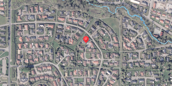 Oversvømmelsesrisiko fra vandløb på Saloparken 215, 8300 Odder