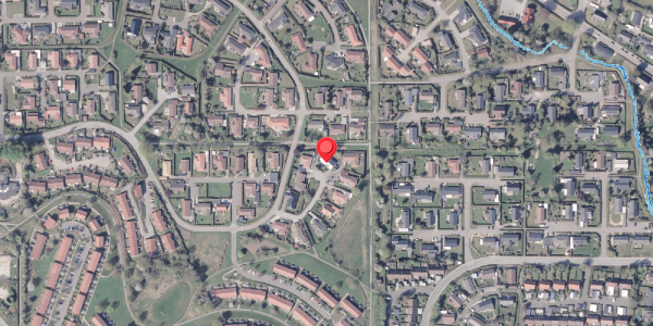 Oversvømmelsesrisiko fra vandløb på Saloparken 216, 8300 Odder