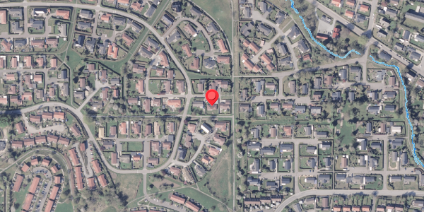 Oversvømmelsesrisiko fra vandløb på Saloparken 226, 8300 Odder