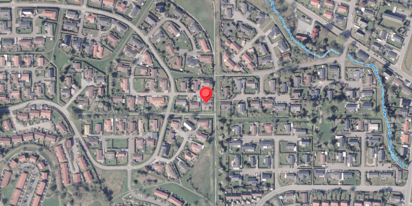Oversvømmelsesrisiko fra vandløb på Saloparken 228, 8300 Odder