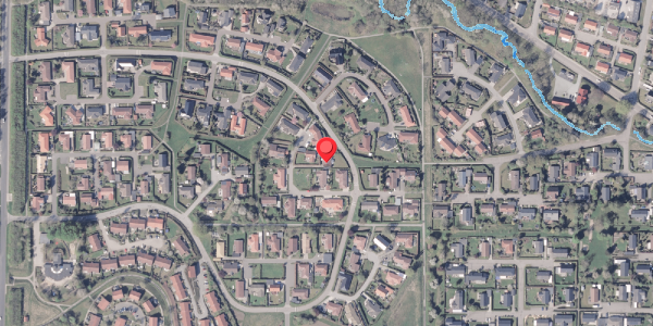 Oversvømmelsesrisiko fra vandløb på Saloparken 229, 8300 Odder