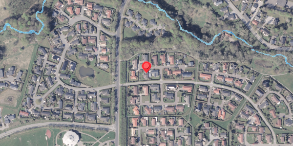Oversvømmelsesrisiko fra vandløb på Saloparken 303, 8300 Odder