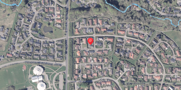 Oversvømmelsesrisiko fra vandløb på Saloparken 304, 8300 Odder
